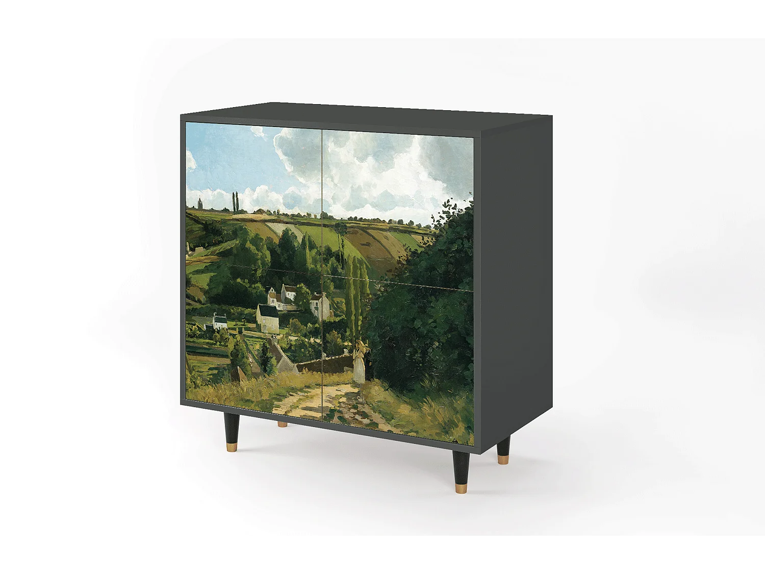Sideboard - 94x96x48 cm - BS3 - Jalais Hill by Pissarro, Anthrazit