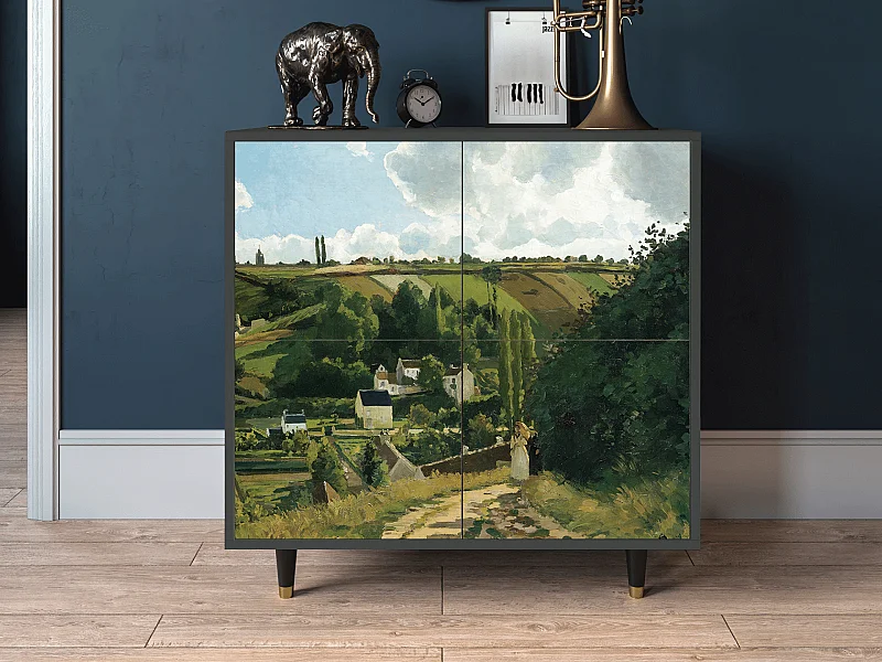 Sideboard - 94x96x48 cm - BS3 - Jalais Hill by Pissarro, Anthrazit