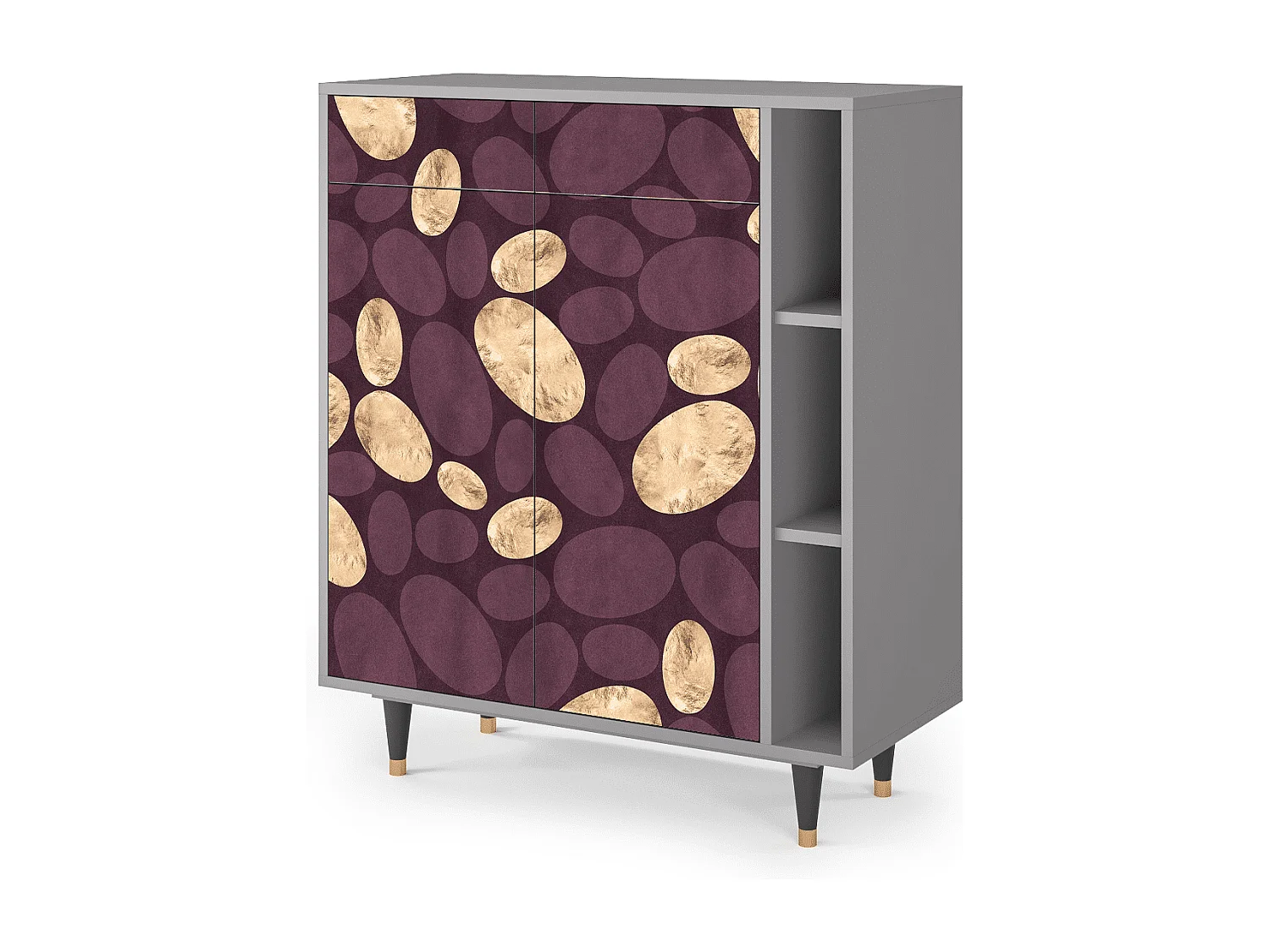 Buffet - 96х110х41 cm - BS6 - Fine Wine, Gris