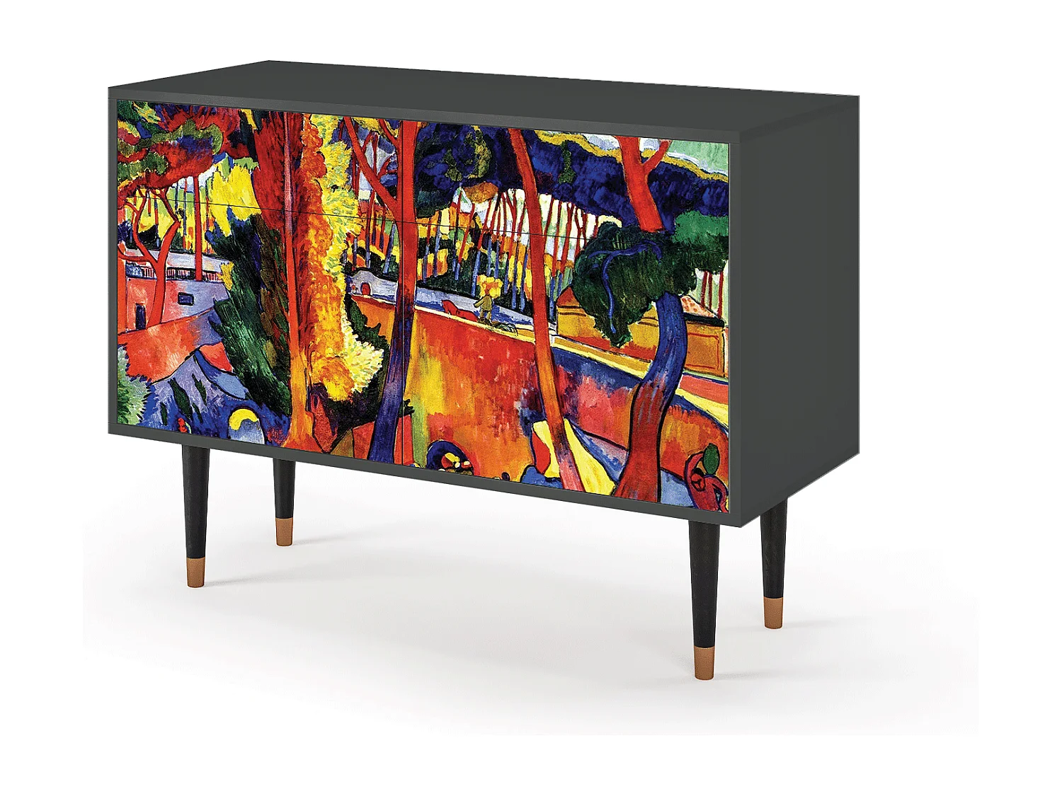 Buffet - 115x85x48 cm - BS4 - The Turning Road, Anthracite