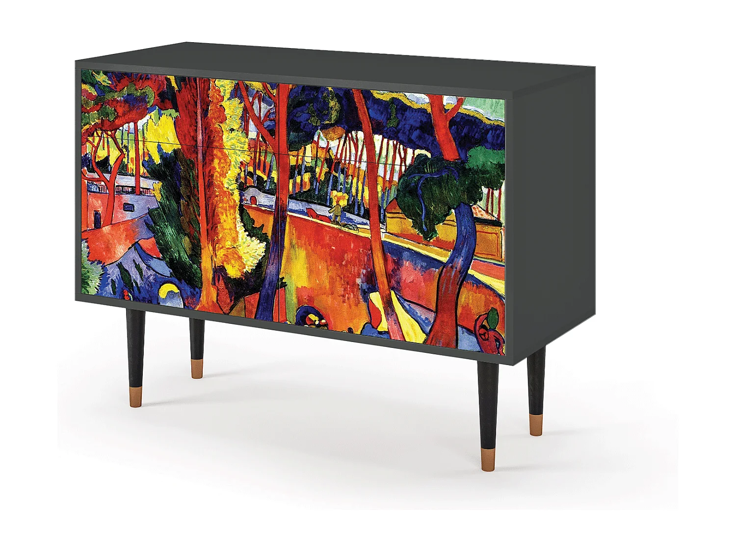 Buffet - 115x85x48 cm - BS4 - The Turning Road, Anthracite