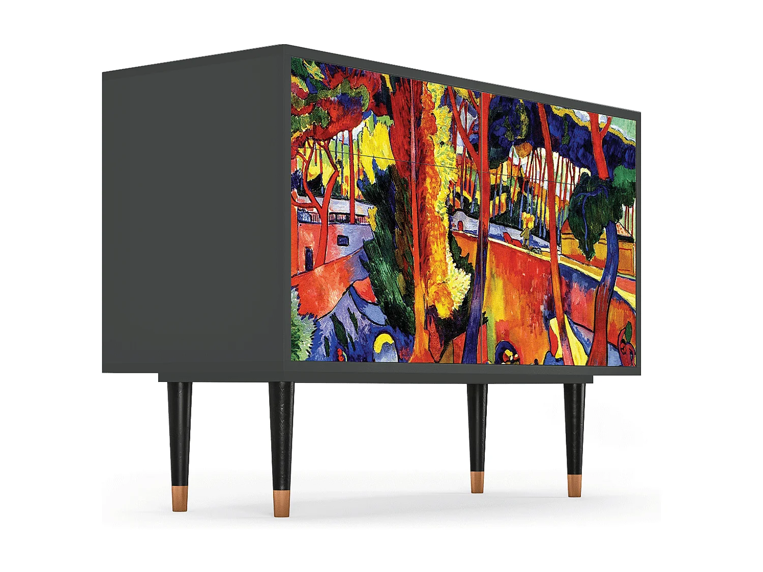 Buffet - 115x85x48 cm - BS4 - The Turning Road, Anthracite