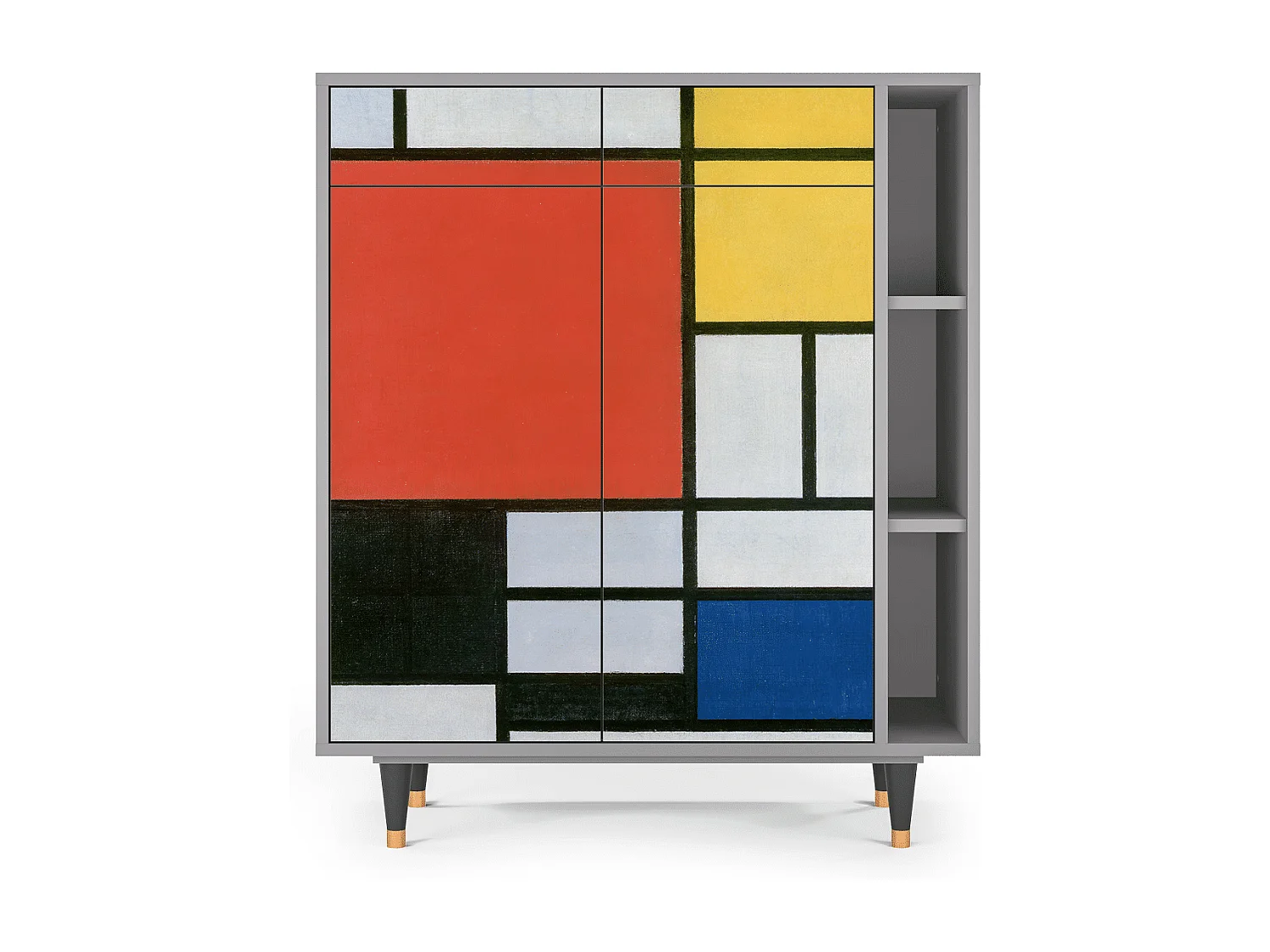 Credenza - 96х110х41 cm - BS6 - Composition, Grigio