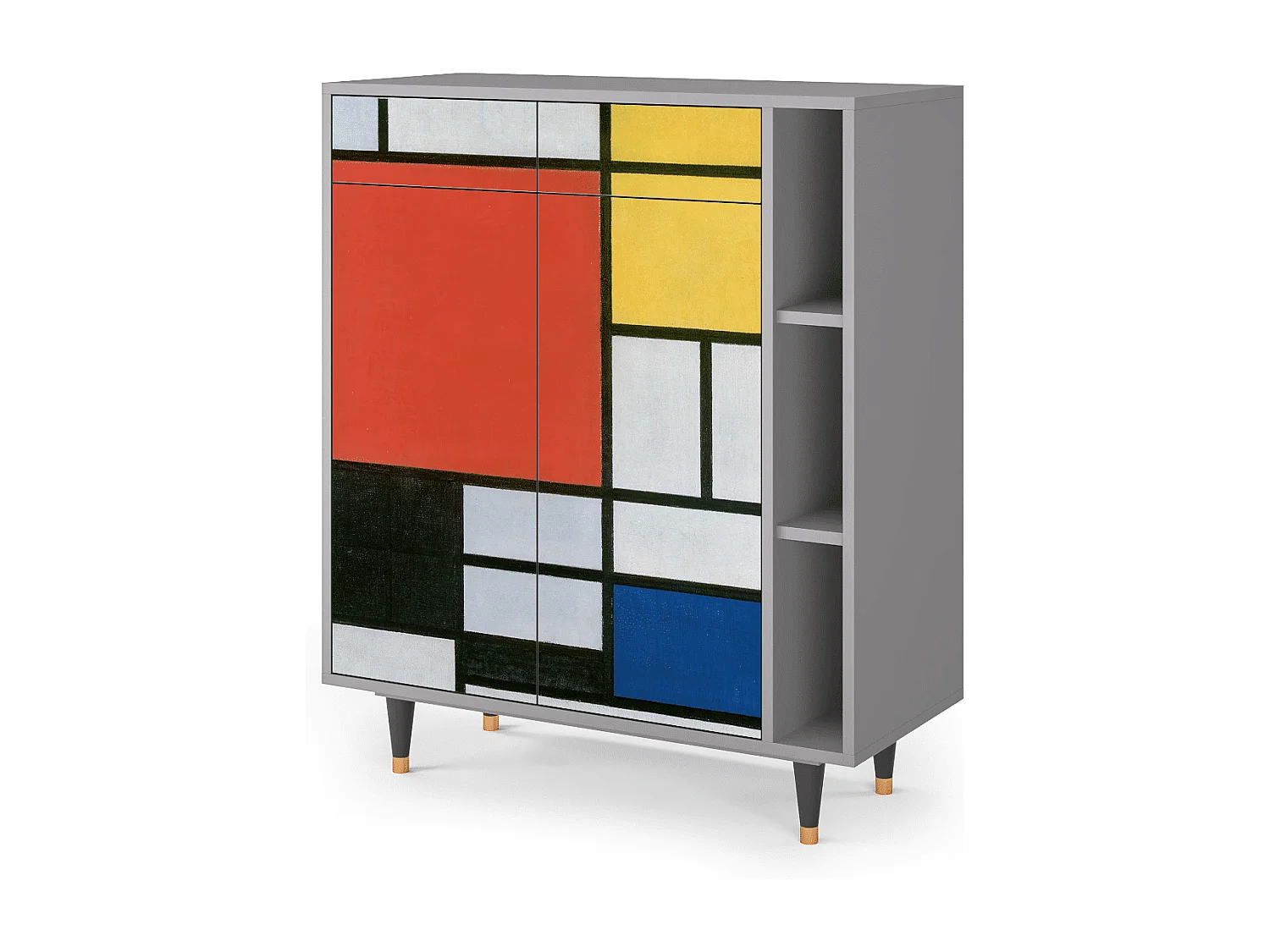 Credenza - 96х110х41 cm - BS6 - Composition, Grigio