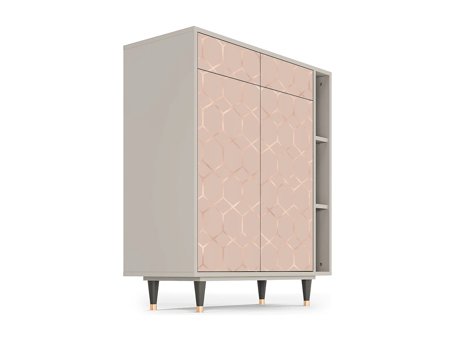 Buffet - 96х110х41 cm - BS6 - Rose Honeycomb, Sable