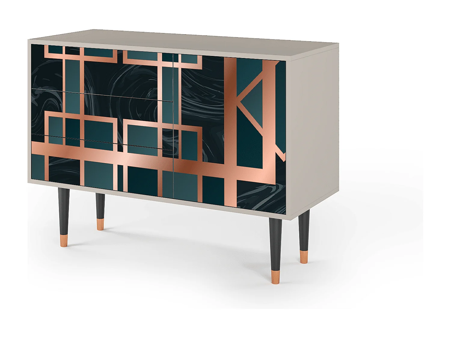 Buffet - 115х84х41 cm - S3 - Emerald Metro, Sable