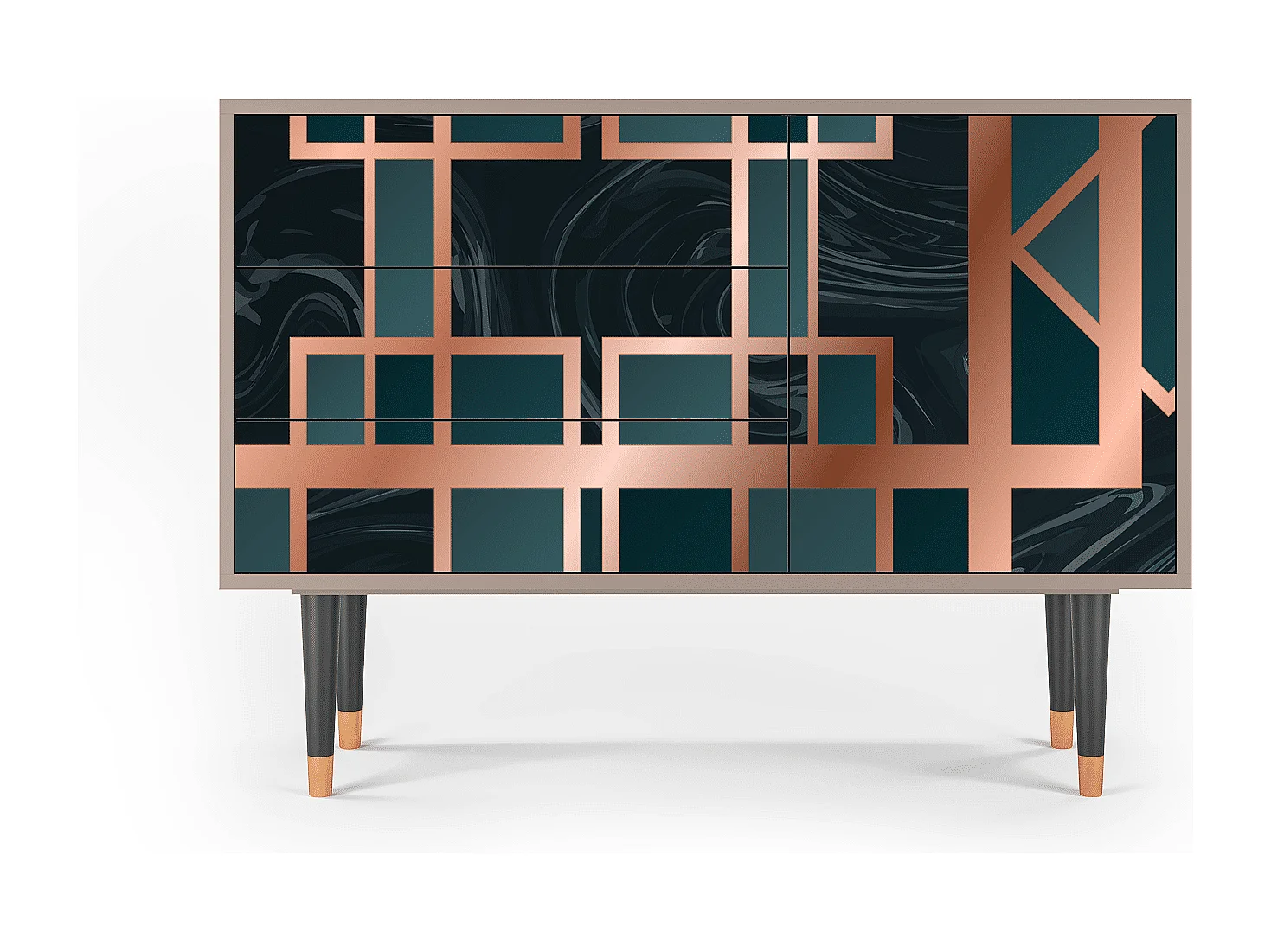 Credenza - 115х84х41 cm - S3 - Emerald Metro, Sabbia