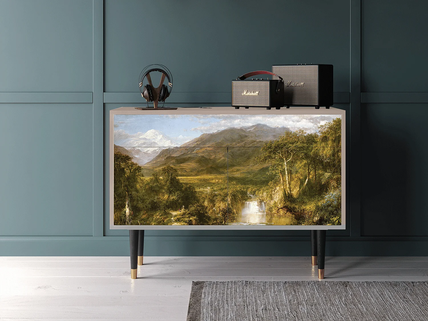 Buffet - 115x85x48 cm - BS4 - The Heart of the Andes , Latte