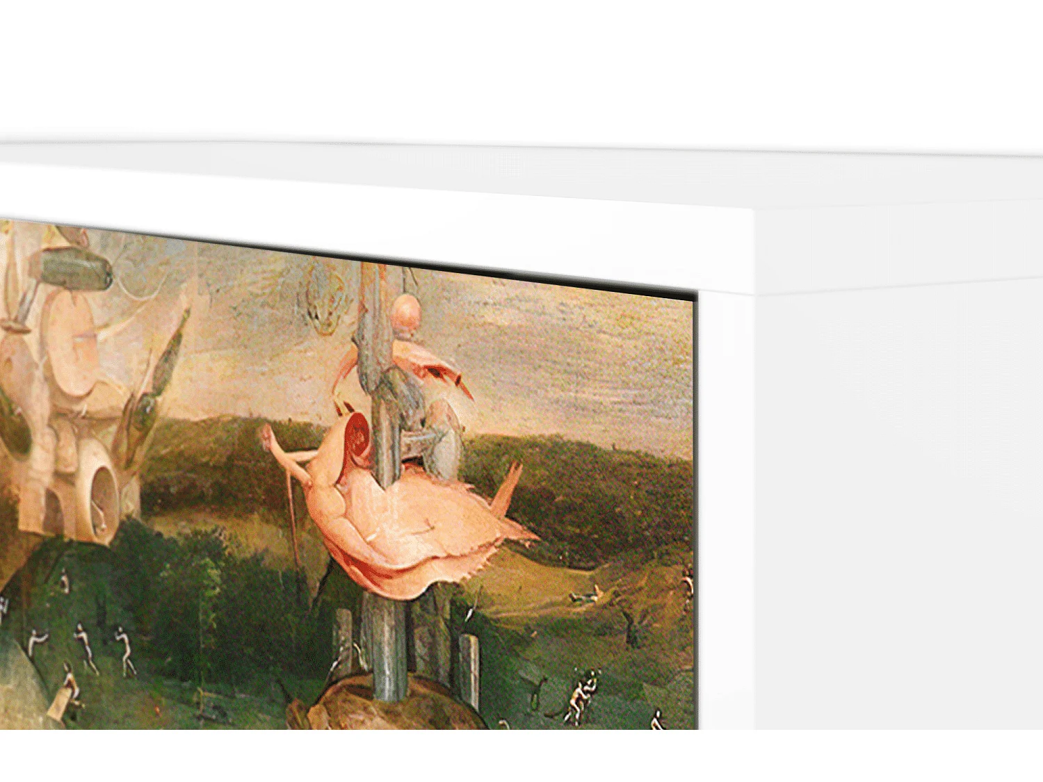 Kredens - 115х84х41 cm - S3 - Garden of Delights , Biały