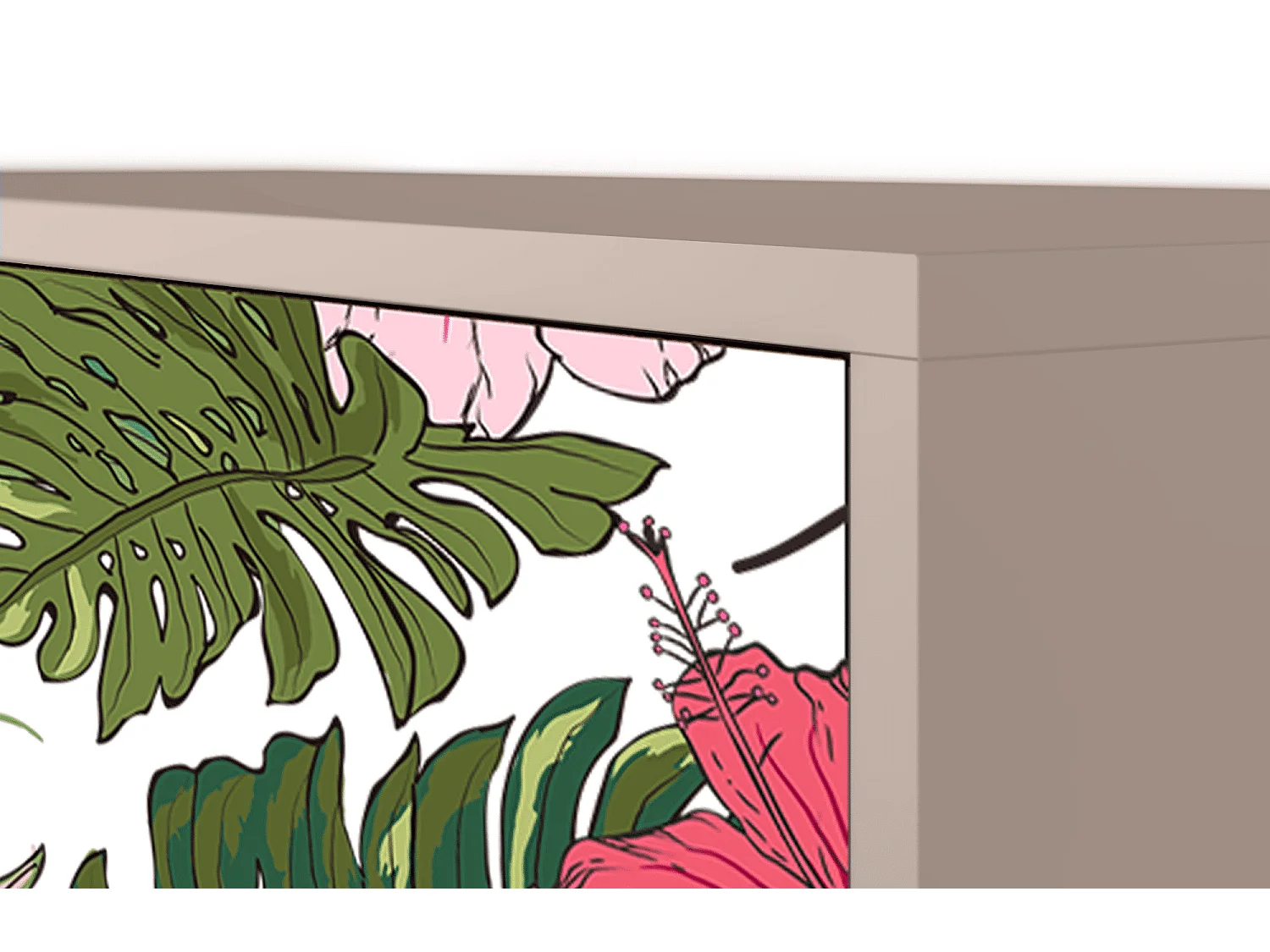 Credenza - 115х84х41 cm - S3 - Verdant Tropics, Latte