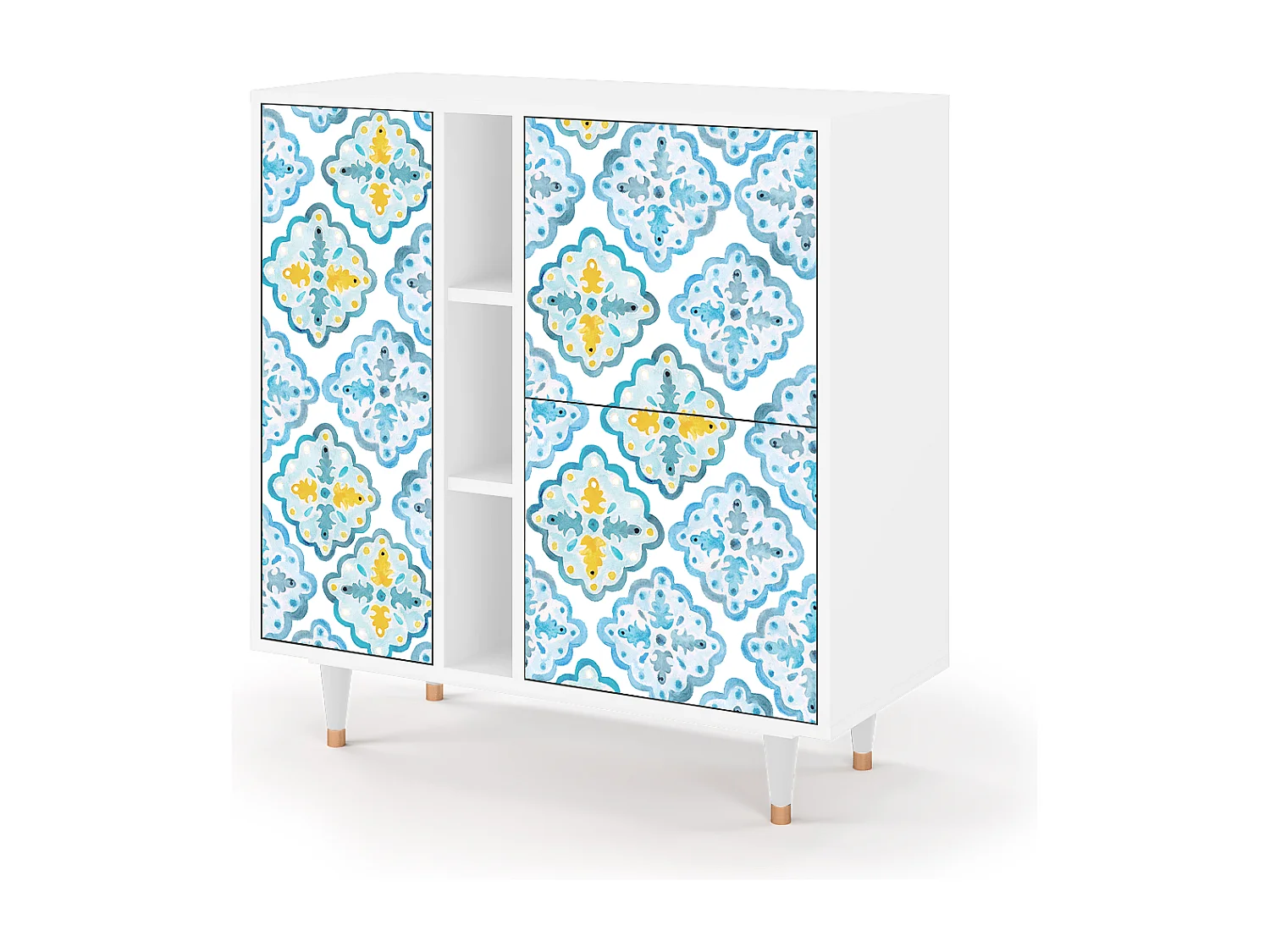 Buffet - 94х96х41 cm - BS5 - Portugese tiles, Blanc