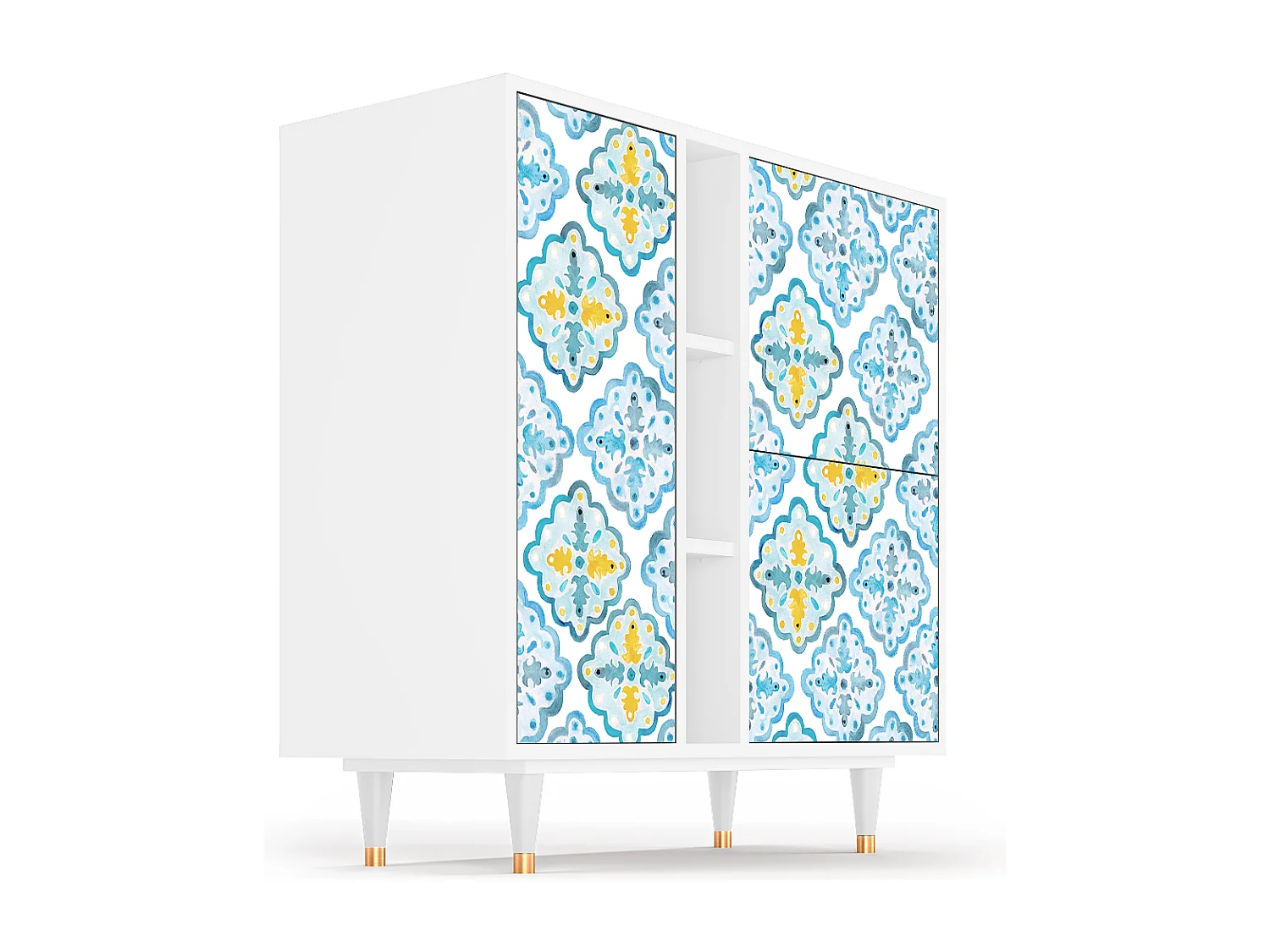 Buffet - 94х96х41 cm - BS5 - Portugese tiles, Blanc