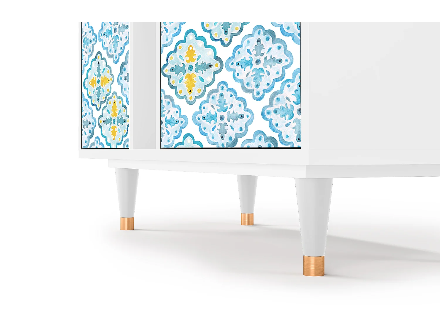 Credenza - 94х96х41 cm - BS5 - Portugese tiles, Bianco