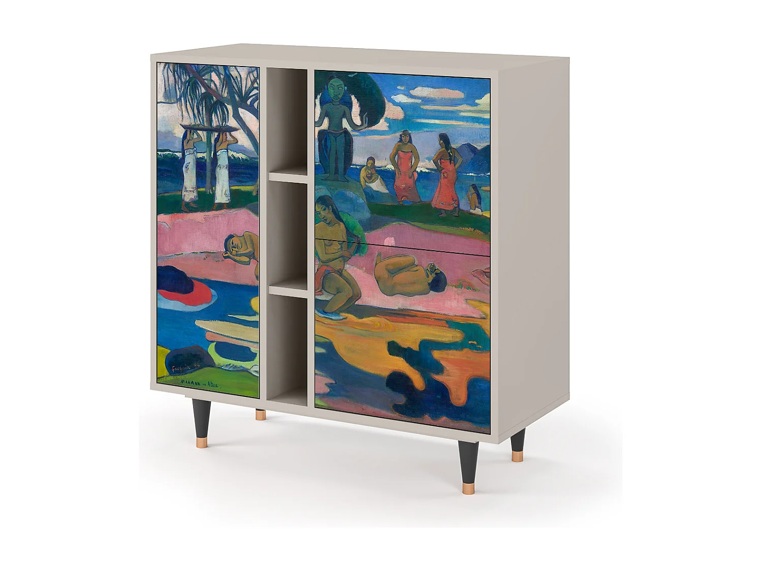 Kredens - 94х96х41 cm - BS5 - Day of the God, Piaskowy