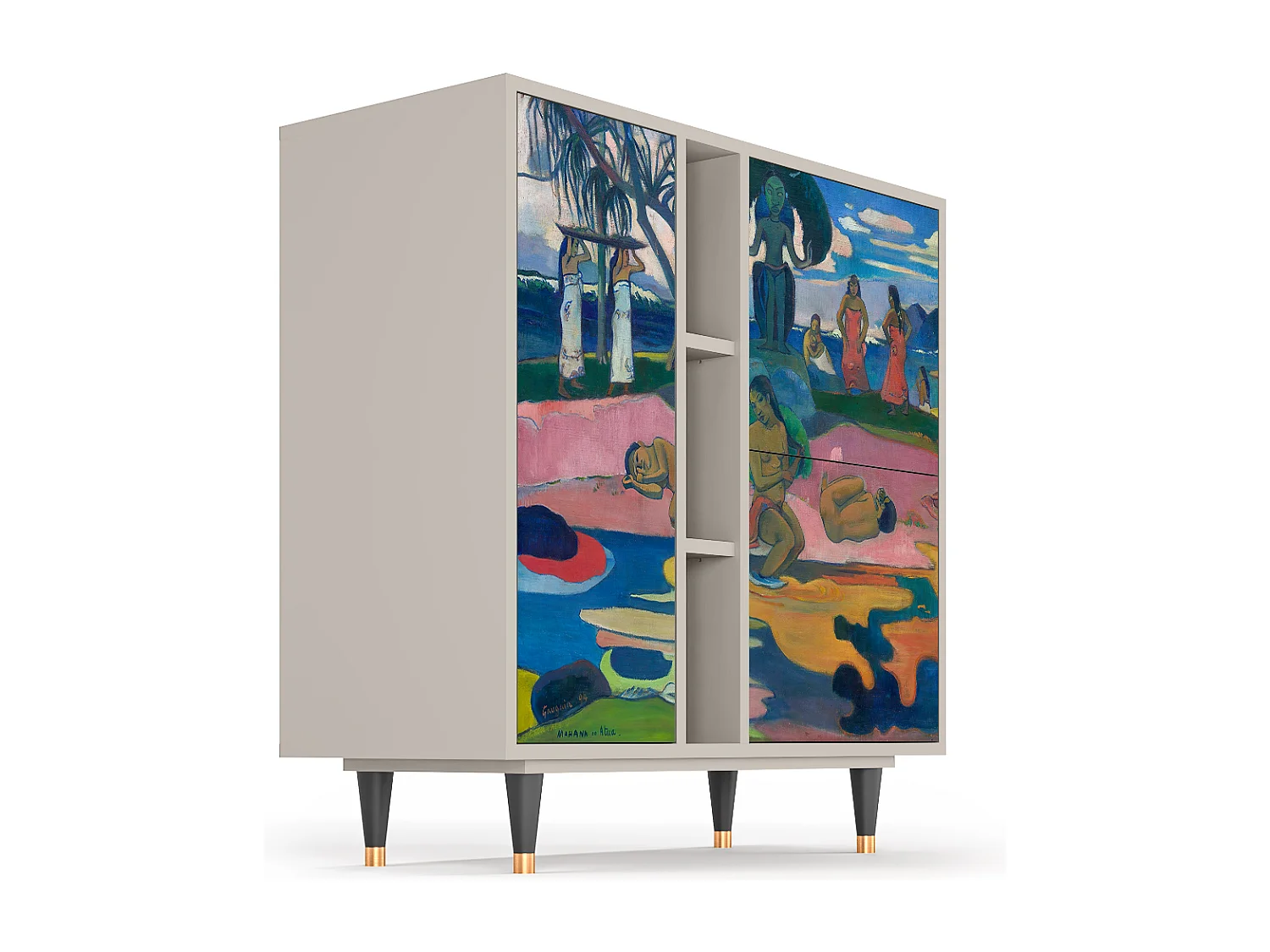 Kredens - 94х96х41 cm - BS5 - Day of the God, Piaskowy