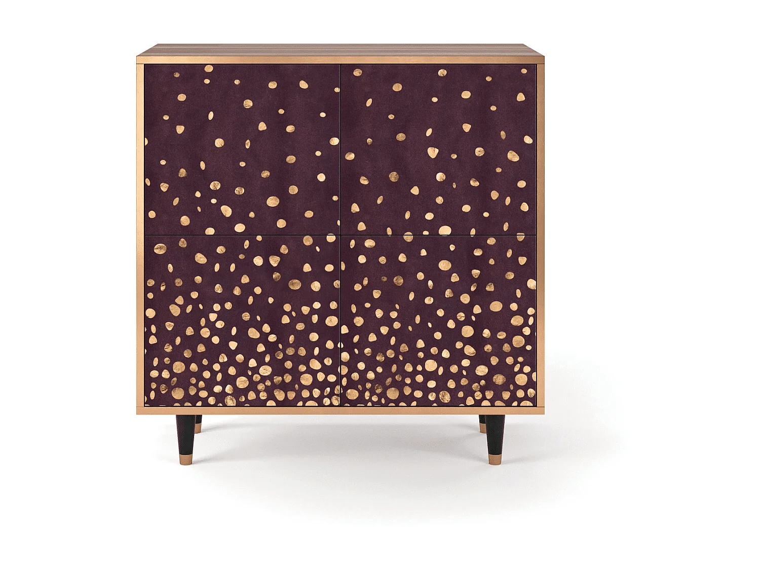 Buffet - 94x96x48 cm - BS3 - Glowworms, Noyer