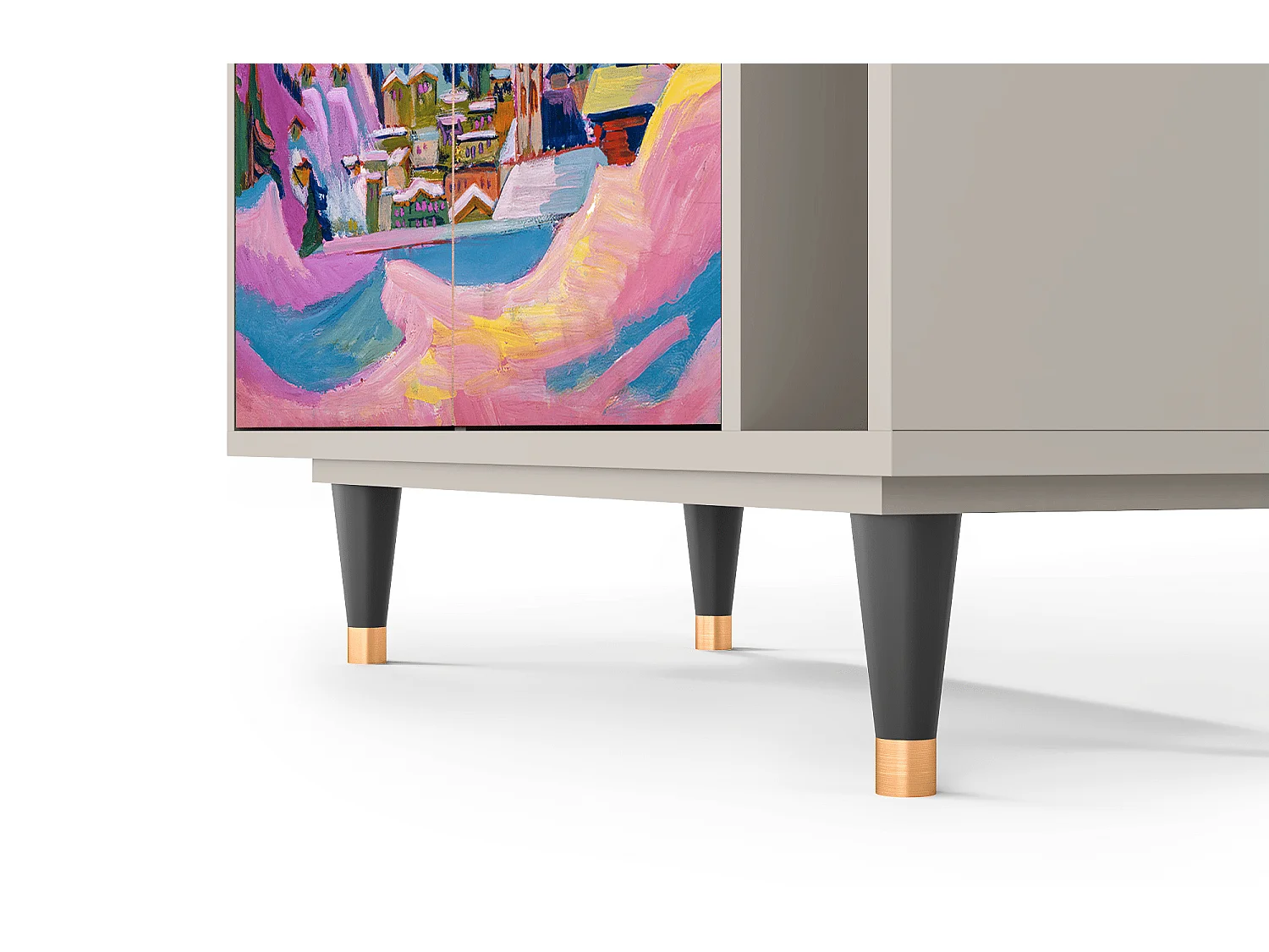 Aparador - 96х110х41 cm - BS6 - Davos Winter, Arena