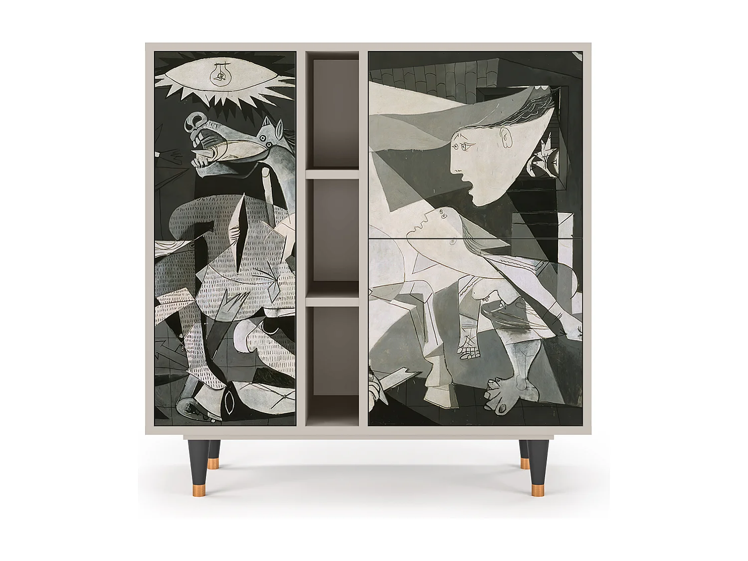 Buffet - 94х96х41 cm - BS5 - Guernica by Picasso, Sable