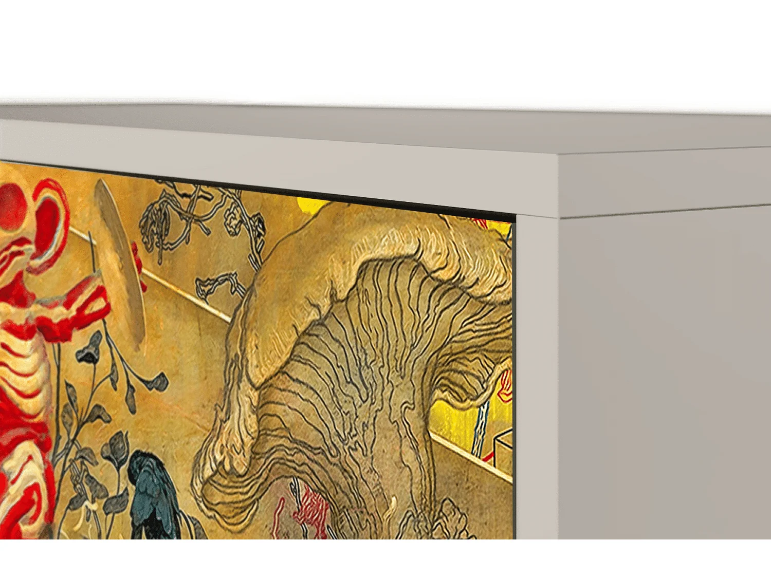 Credenza - 115х84х41 cm - S3 - Blood by James Jean, Sabbia