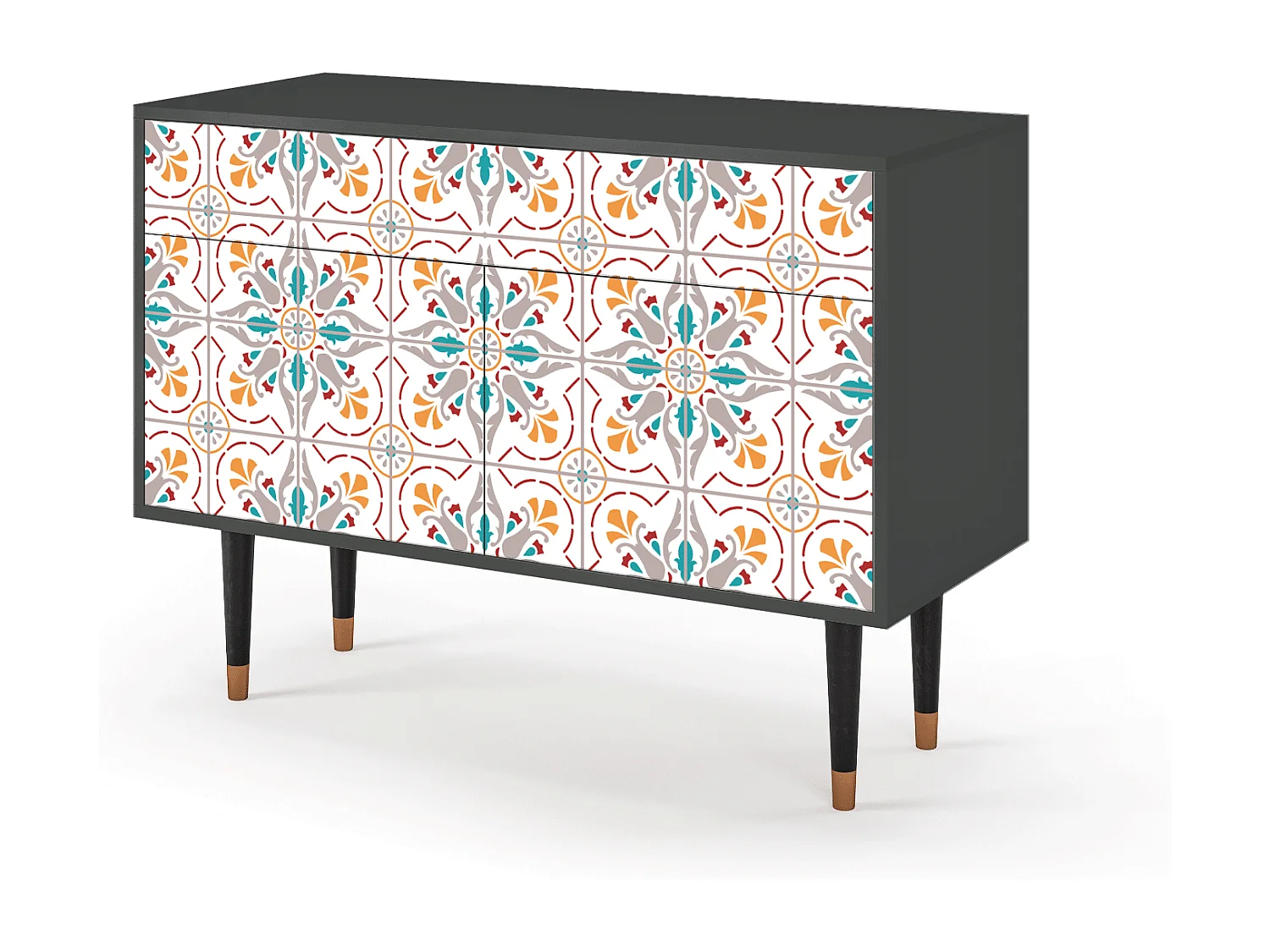 Aparador - 115x85x48 cm - BS4 - Spring Ceramics, Antracite