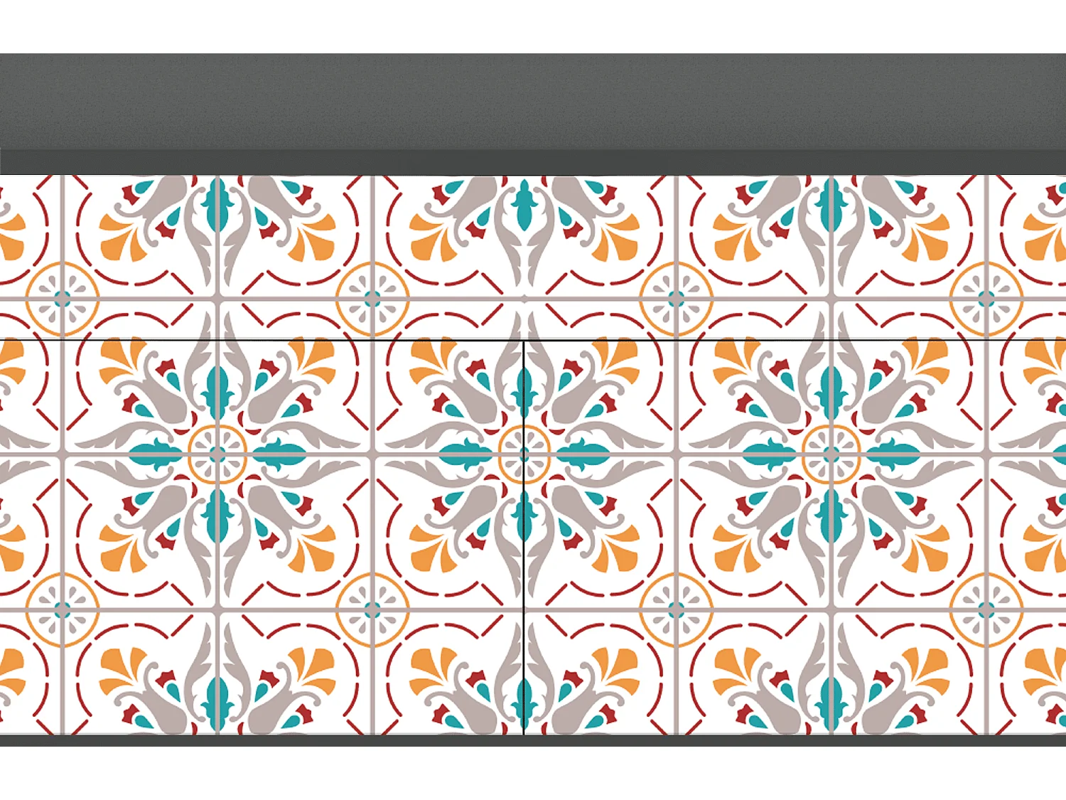 Aparador - 115x85x48 cm - BS4 - Spring Ceramics, Antracite