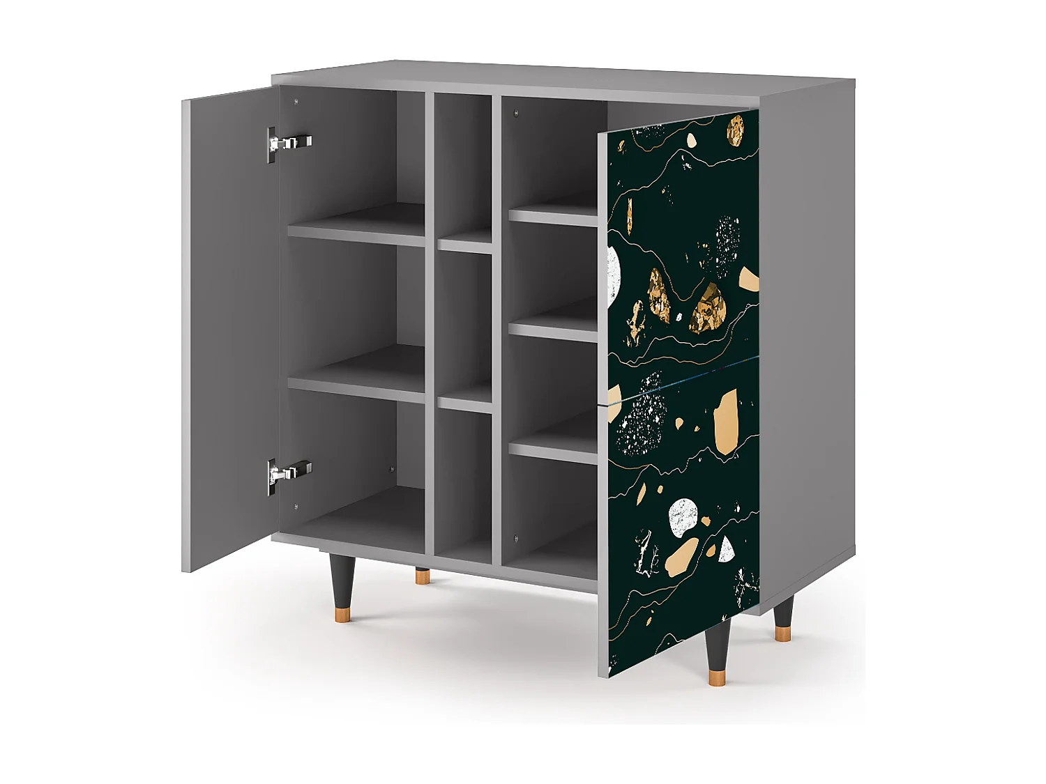 Buffet - 94х96х41 cm - BS5 - Space Rocks, Gris