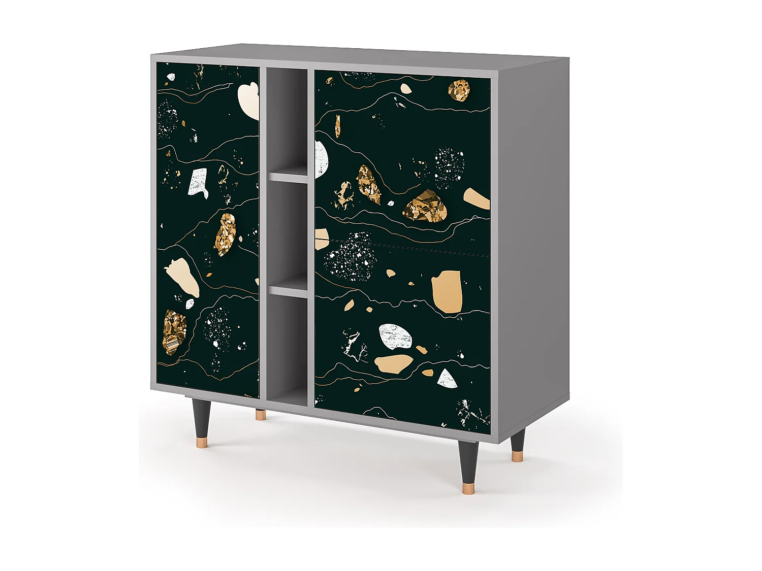 Buffet - 94х96х41 cm - BS5 - Space Rocks, Gris