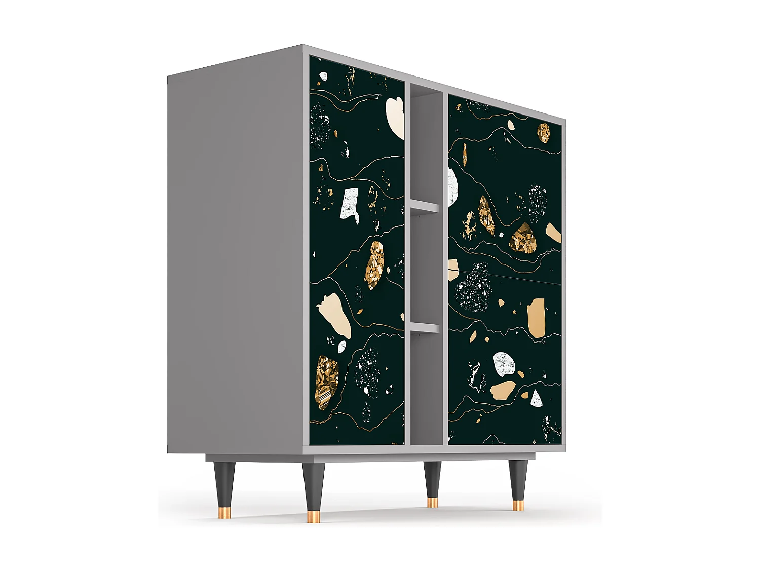 Buffet - 94х96х41 cm - BS5 - Space Rocks, Gris