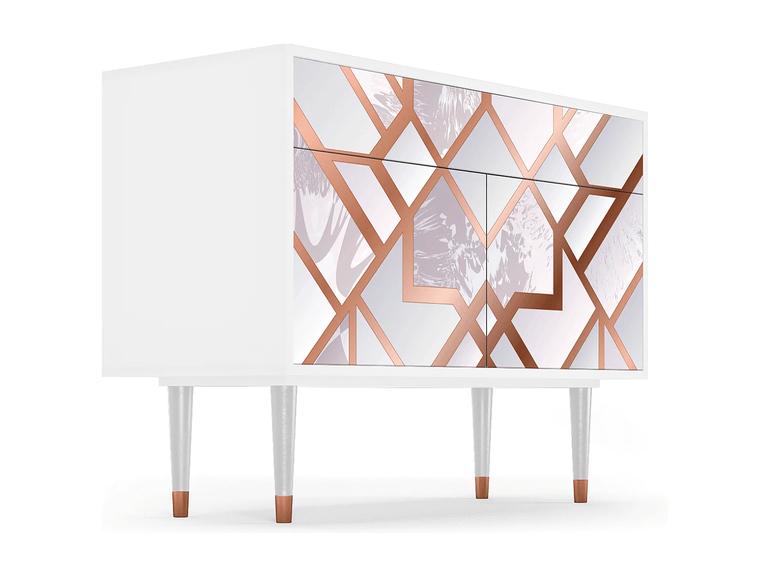 Buffet - 115x85x48 cm - BS4 - Pastel Fairytale, Blanc