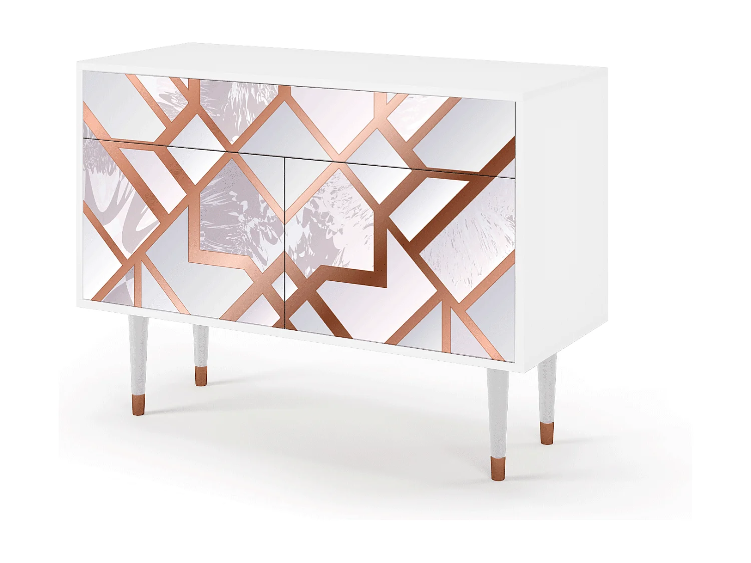 Buffet - 115x85x48 cm - BS4 - Pastel Fairytale, Blanc