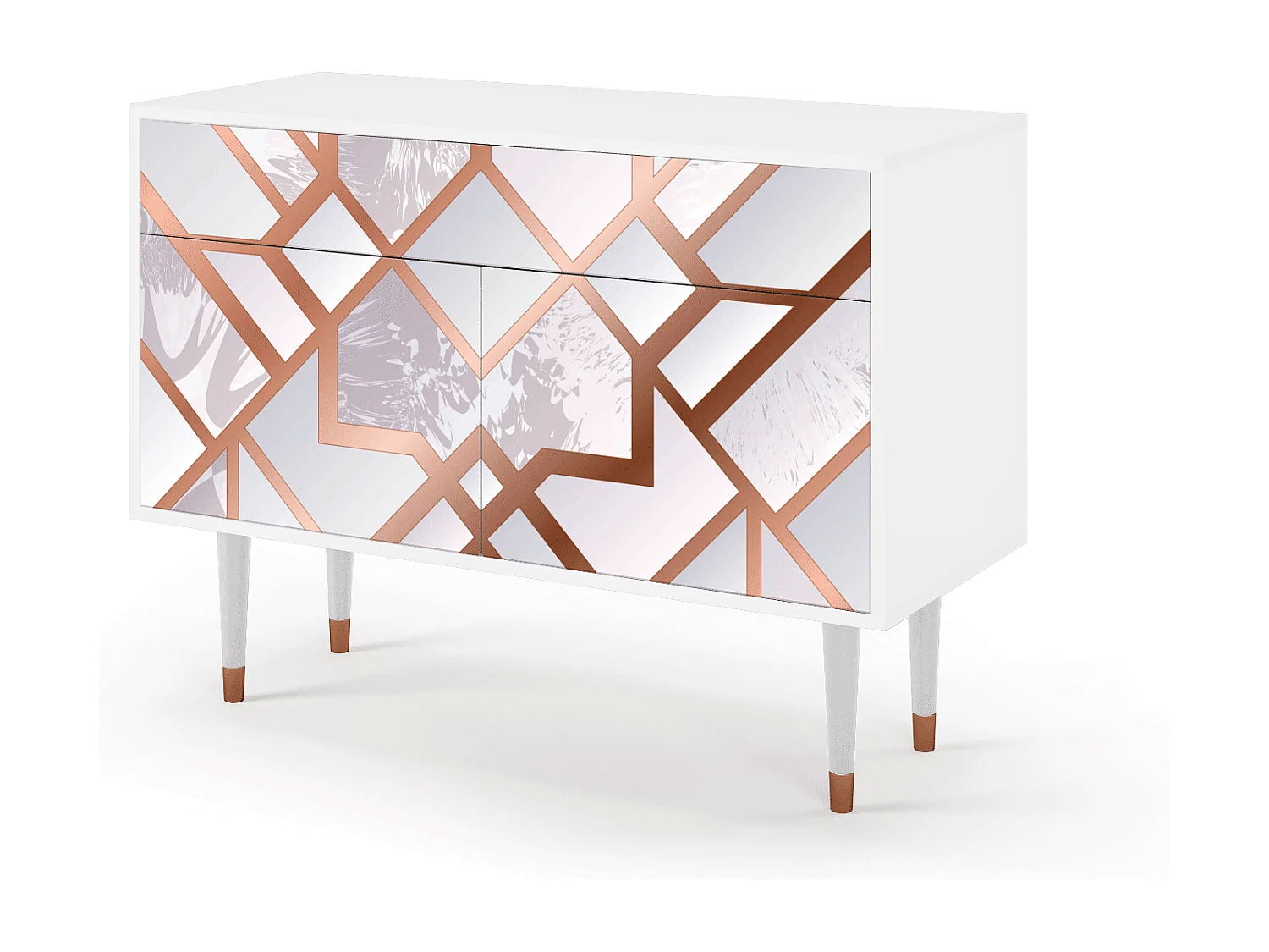 Buffet - 115x85x48 cm - BS4 - Pastel Fairytale, Blanc