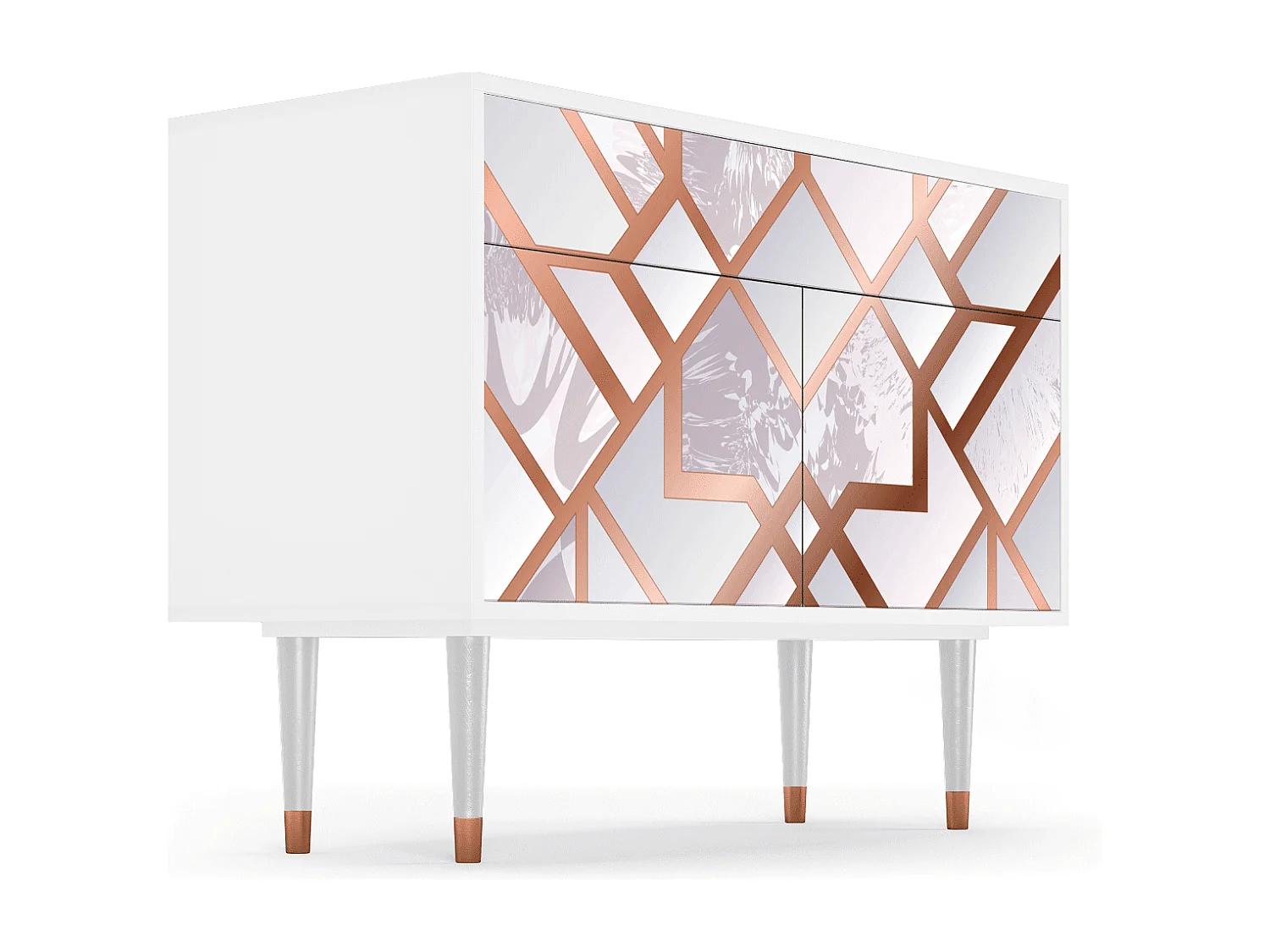 Buffet - 115x85x48 cm - BS4 - Pastel Fairytale, Blanc