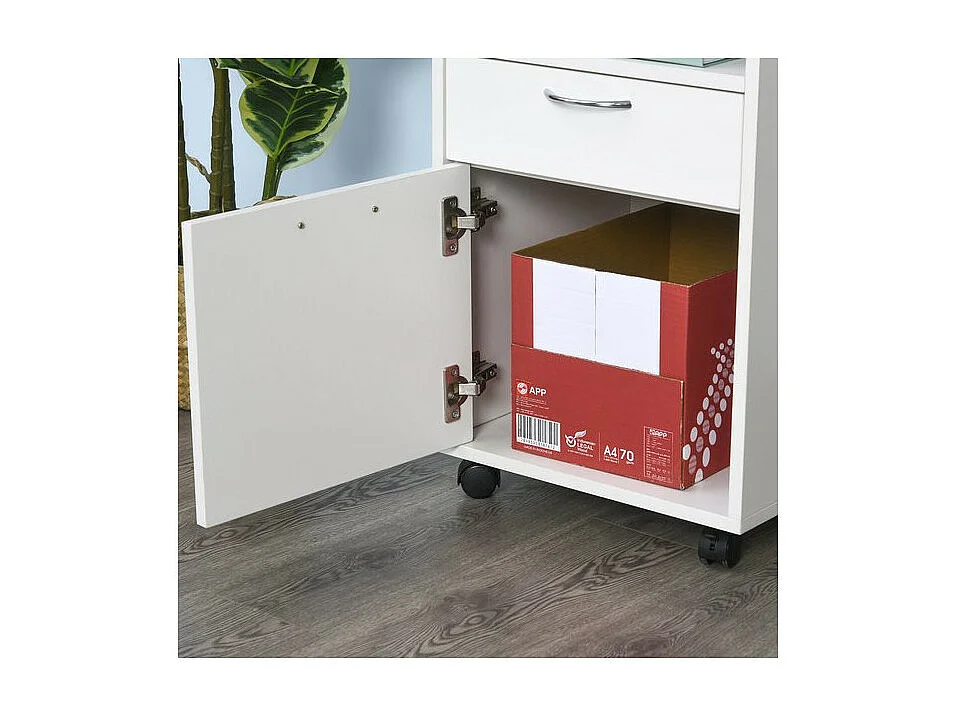 Caisson de bureau CHARLIE blanc