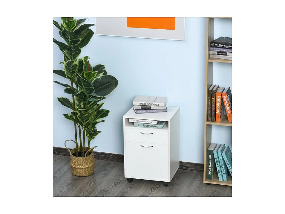 Caisson de bureau CHARLIE blanc