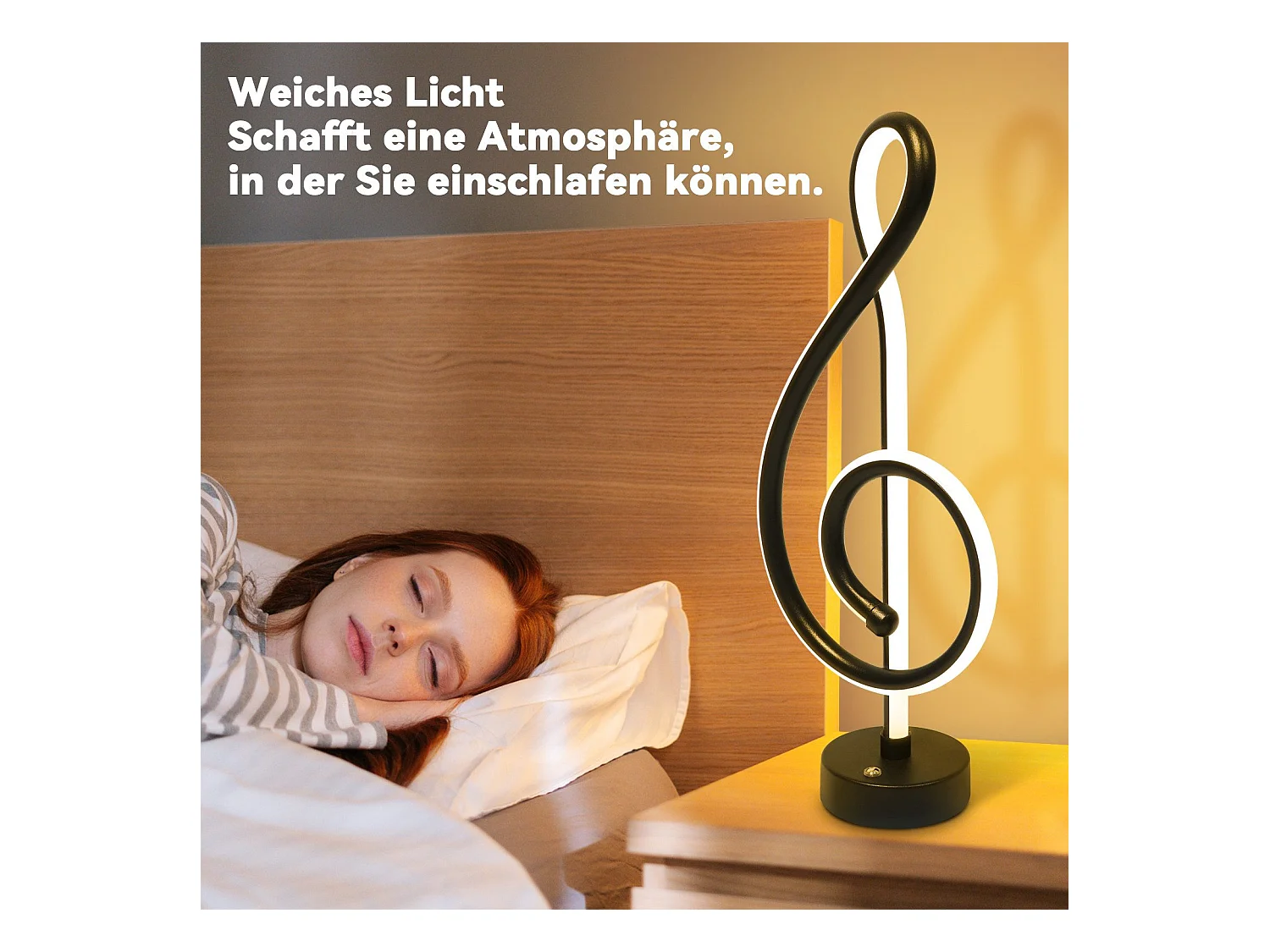 NETTLIFE Lampe de table LED sans fil tactile dimmable batterie noire avec USB rechargeable tactile dimmable