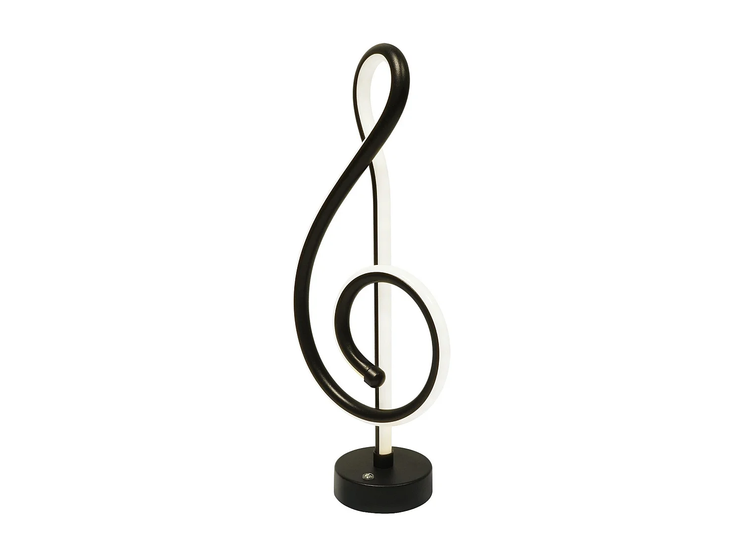 NETTLIFE LED Tafellamp Draadloos Touch Dimbaar Batterij Zwart met USB Oplaadbaar Touch Dimbaar