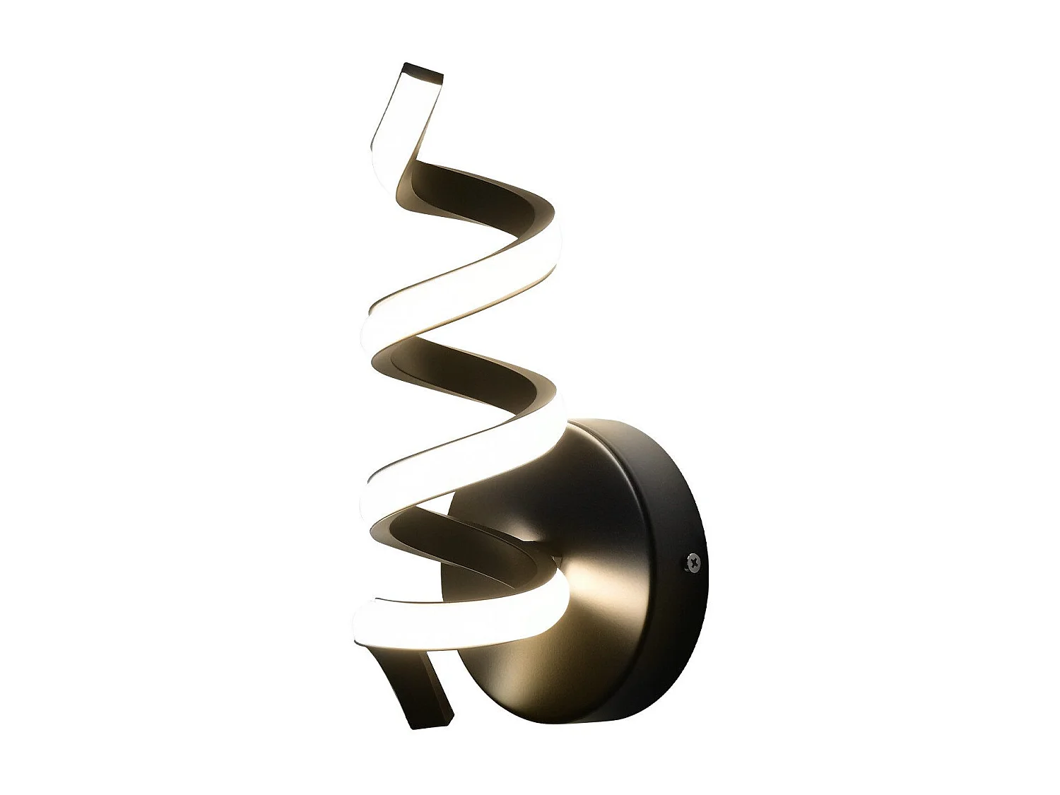 NETTLIFE Applique murale LED d'intérieur noire moderne 7 W pour escalier Blanc chaud 3000 K