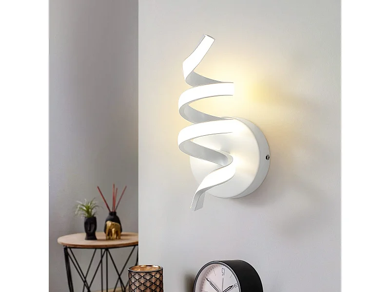 NETTLIFE Moderne Zwarte 7W LED Binnen Wandlamp voor Trappen Warm Wit 3000K