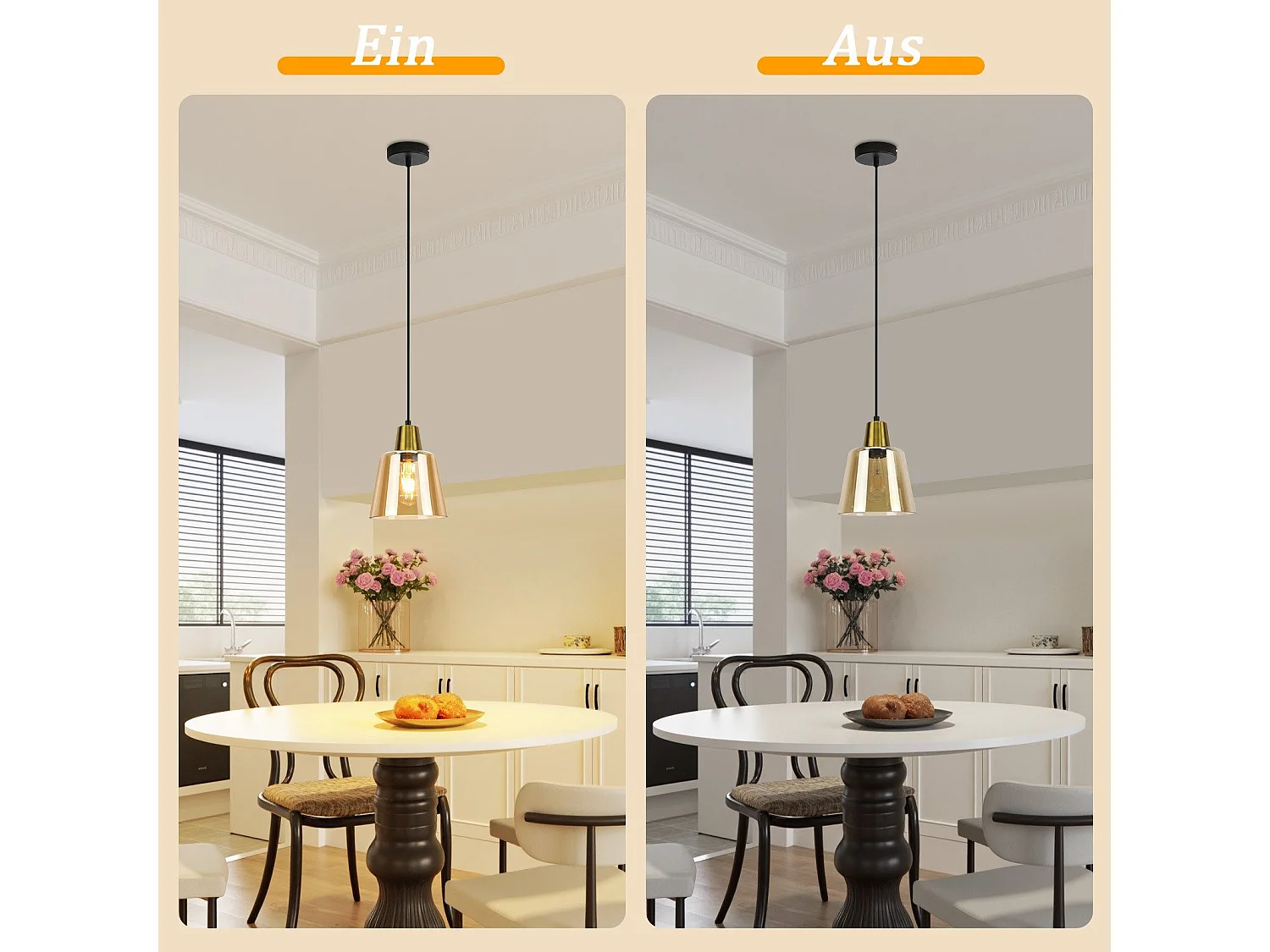 Lampe à Suspension Pour Table à Manger 3 Flammes En Verre Vintage E27 Lampe Suspendue Pour Salon