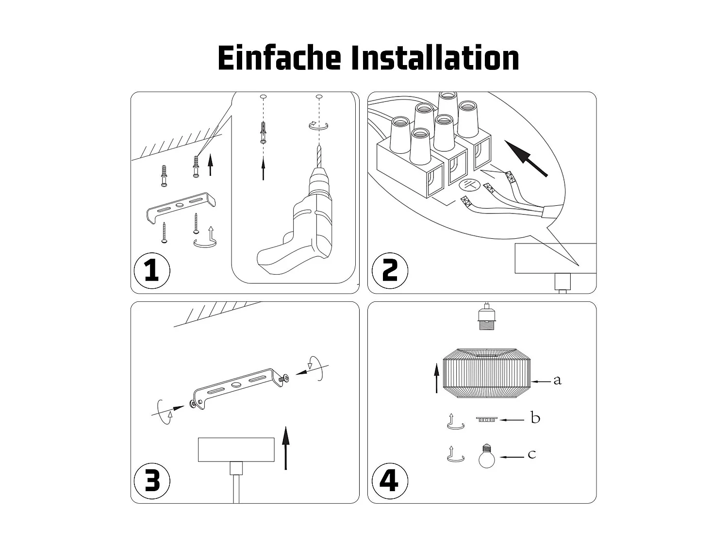 NETTLIFE Vintage Esstisch Pendelleuchte 1 flammig Hanfseil Laterne Design E27 Esszimmerlampe