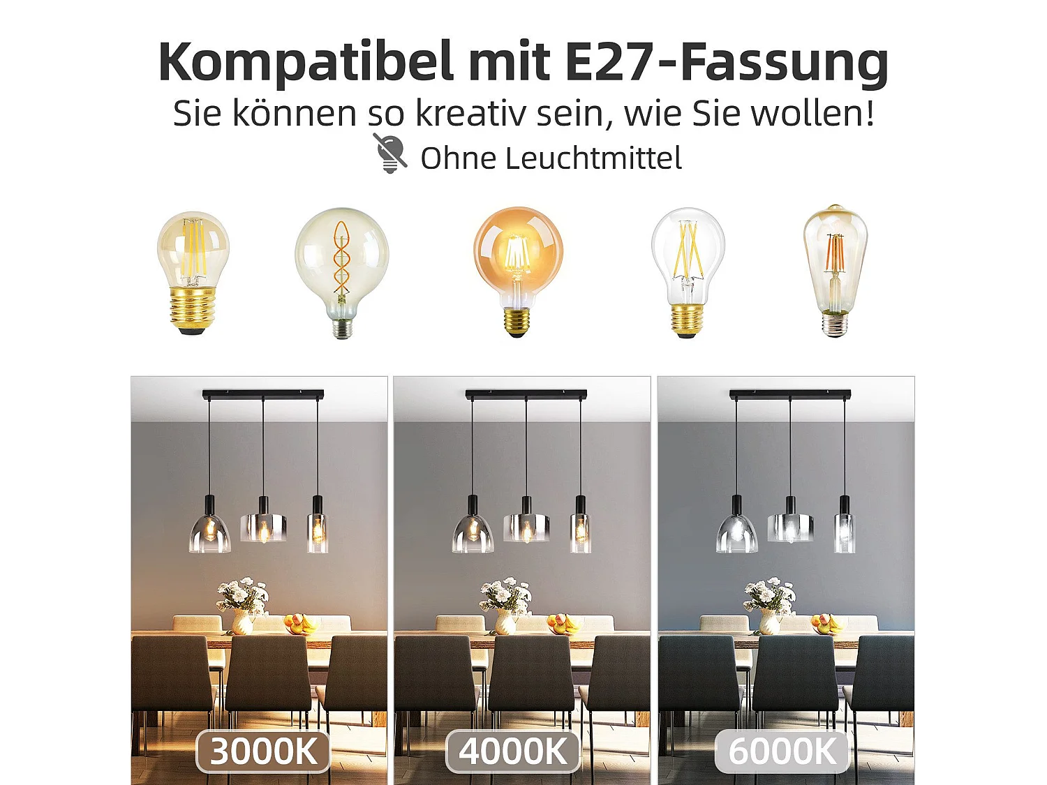 Lampe à Suspension Pour Table à Manger Vintage En Verre Gris Fumé E27 Réglable En Hauteur Pour Salon