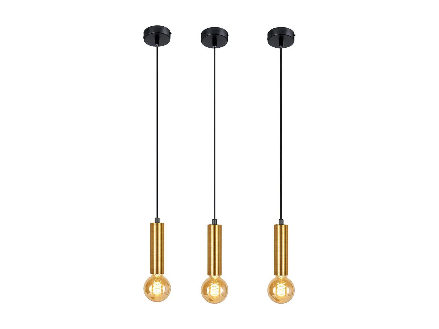 NETTLIFE Lampa wisząca do jadalni 1 żarówka Lampa wisząca E27 Industrialna lampa wisząca