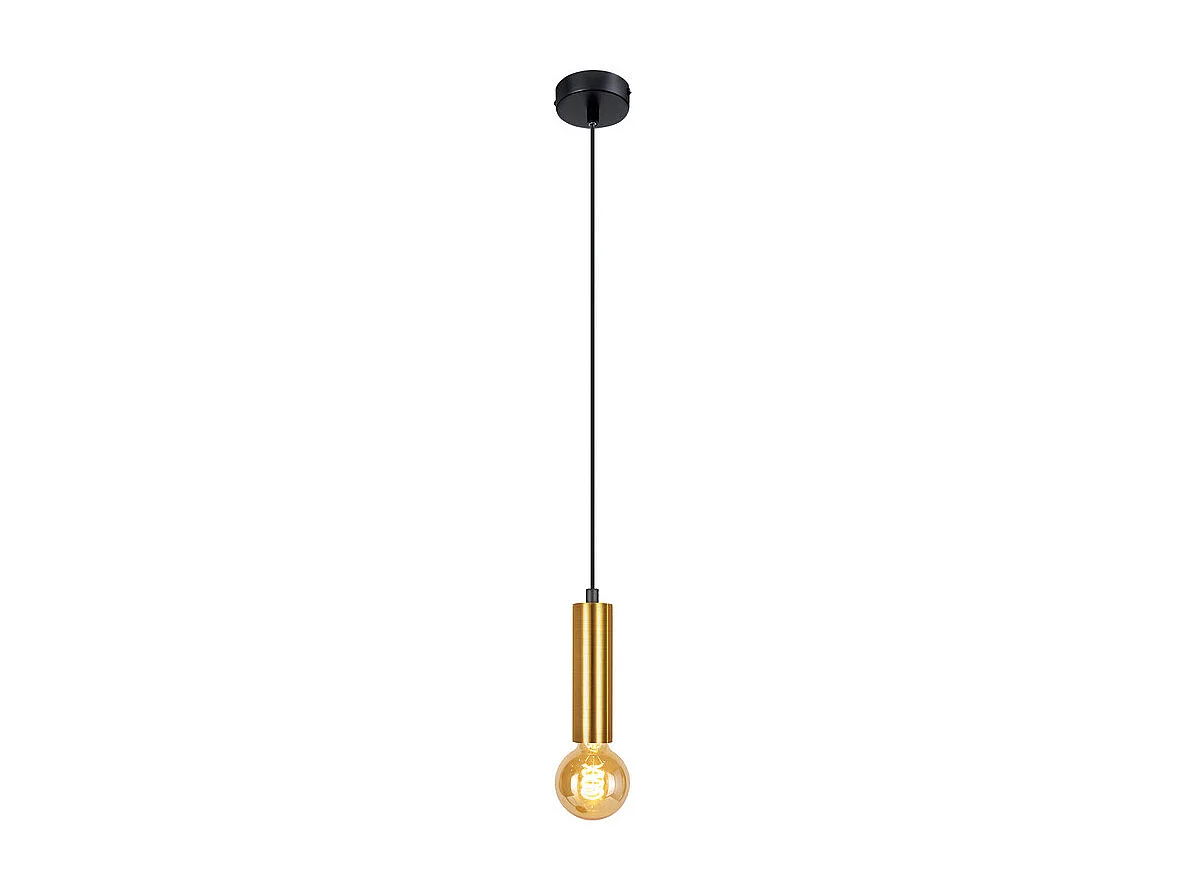 NETTLIFE Lampe suspendue table à manger 1 ampoule suspension  lampe suspendue E27 industrielle