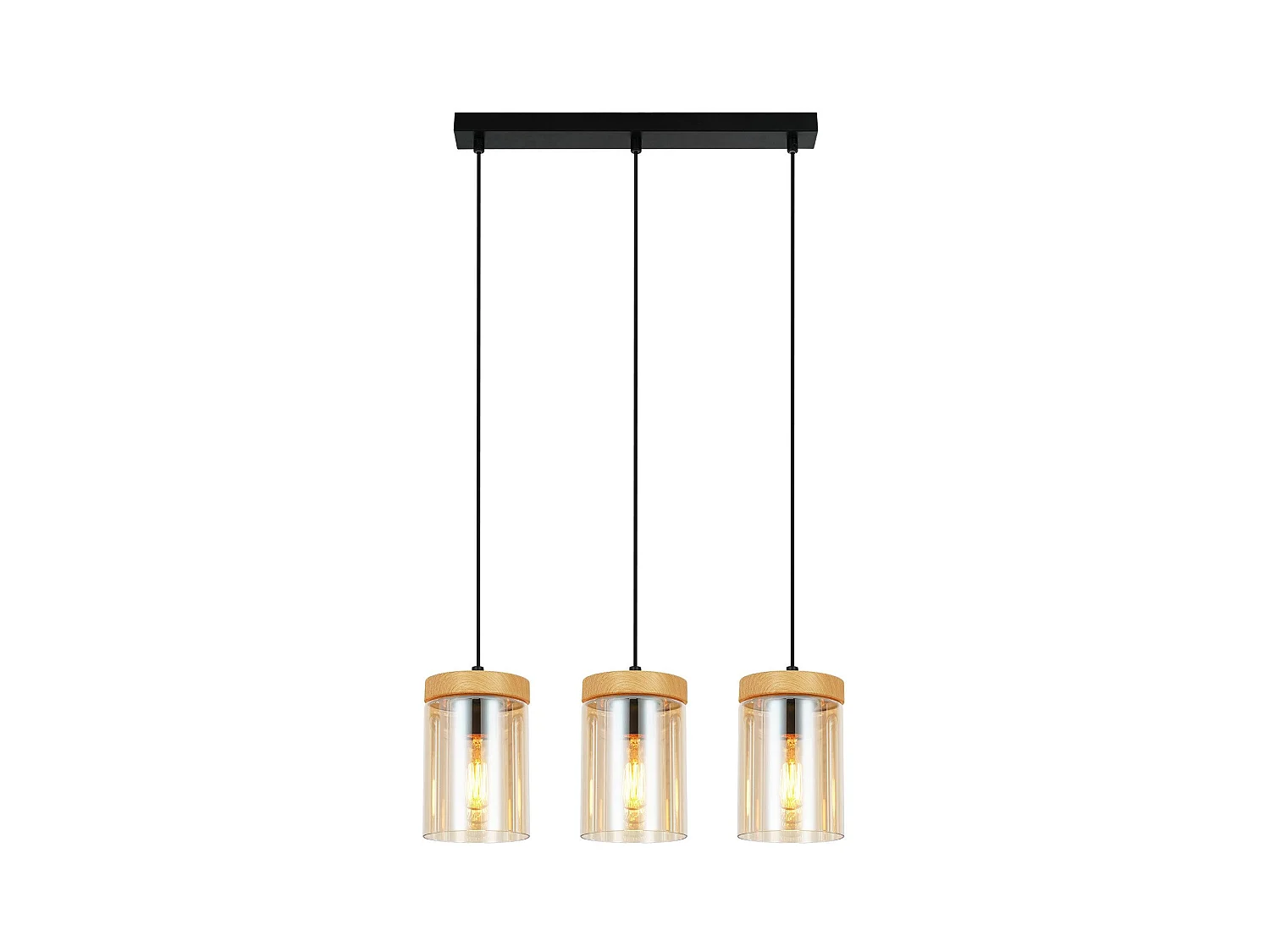 Lampe à Suspension Pour Table à Manger 3 Flammes En Verre Vintage E27 Lampe Suspendue Pour Salon