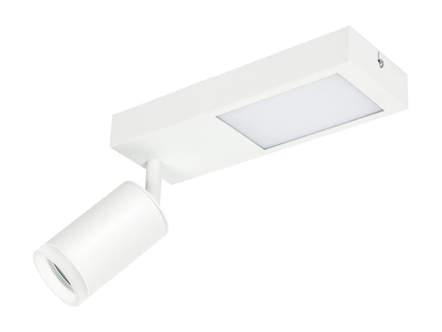 NETTLIFE Plafondspot 1 lamp GU10 slaapkamer 3000k 20W zwart keukenlamp warm wit verstelbaar voor slaapkamer keuken kantoor