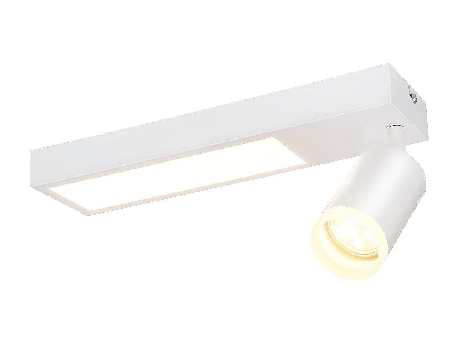 NETTLIFE Plafondspot 1 lamp GU10 slaapkamer 3000k 20W zwart keukenlamp warm wit verstelbaar voor slaapkamer keuken kantoor