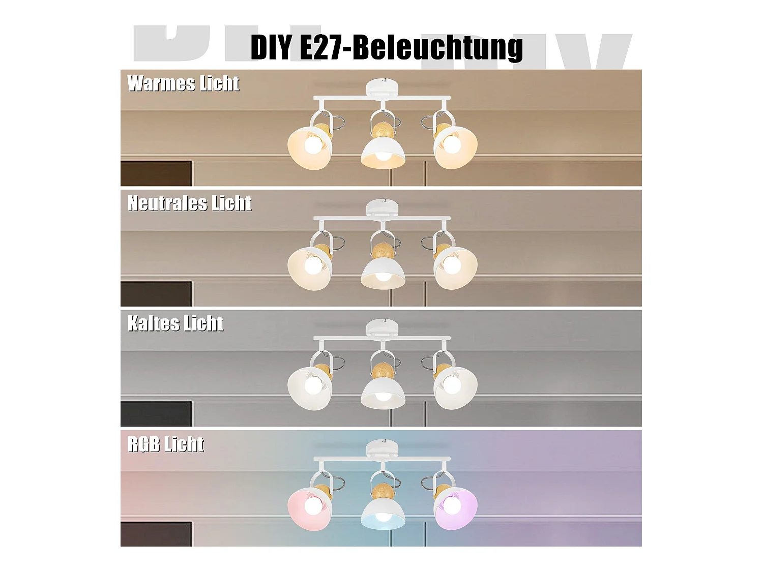 NETTLIFE Vintage sufitowy reflektor E27 350° regulowany korytarz lampa retro industrial metal regulowany