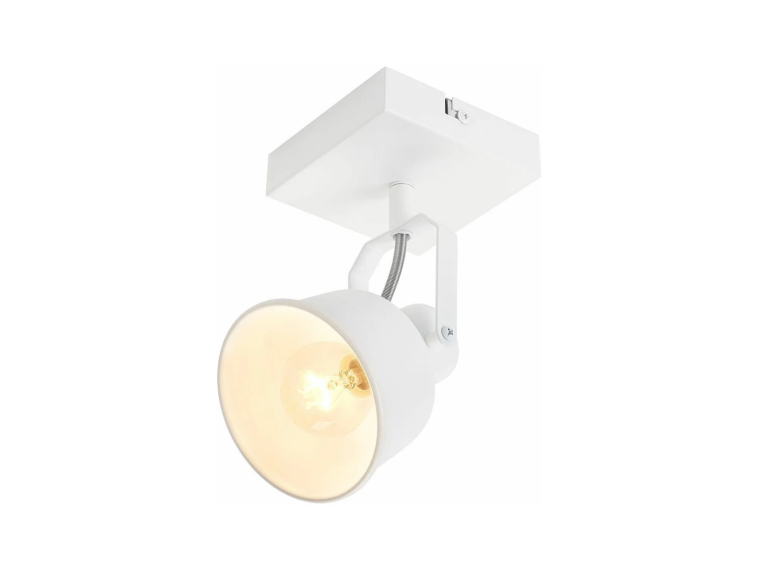 NETTLIFE Deckenstrahler 1 flammig Vintage Wandleuchte E14 hochwertiges Retro Design schwenkbar 350° MAX.40W