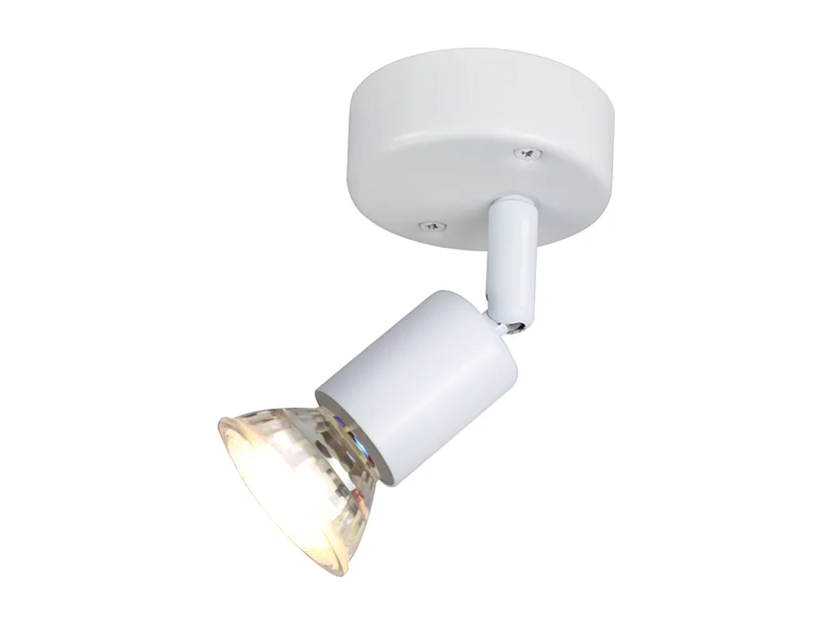 NETTLIFE Spot de plafond LED orientable GU10 1 flamme Spots de plafond Salon industriel orientable