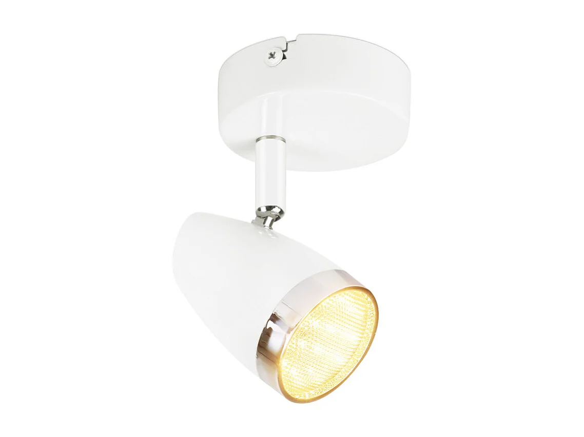 NETTLIFE Spot de plafond 1 flamme 4W plafonnier orientable 350° salon